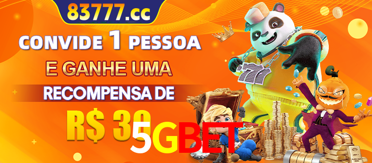 Banner institucional da 5GBET sobre parceria de marcas e criação de uma marca de excelência, apresentando os mascotes de jogos populares como o Fortune Tiger.